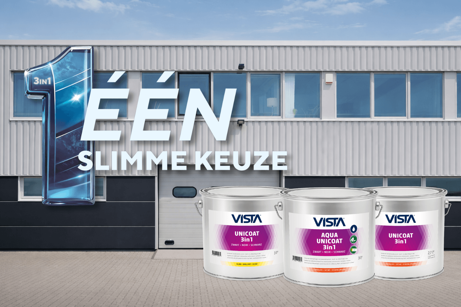 Afbeelding voor: Vista UniCoat 3in1: twee systemen die de praktijk van de schilder echt eenvoudiger maken